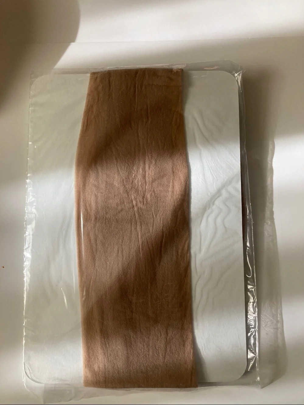 Hanes Silk Reflections Ultra Sheer Toeless Control Top Pantyhose. Buff Size EF.